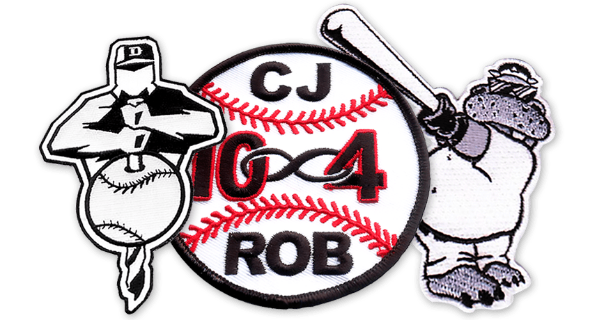 major league baseball patches